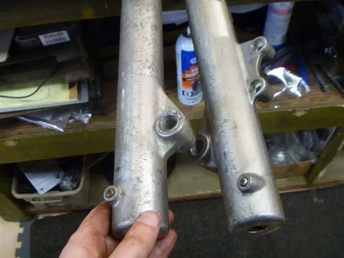 Kawasaki 600 KLR KL600 KLR600 Used Front Forks Pair Set 1985 Vintage KB55