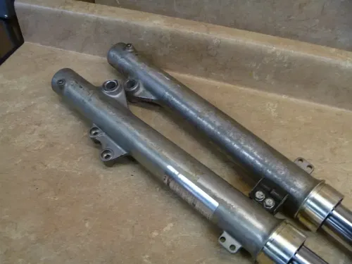 Kawasaki 600 KLR KL600 KLR600 Used Front Forks Pair Set 1985 Vintage KB55