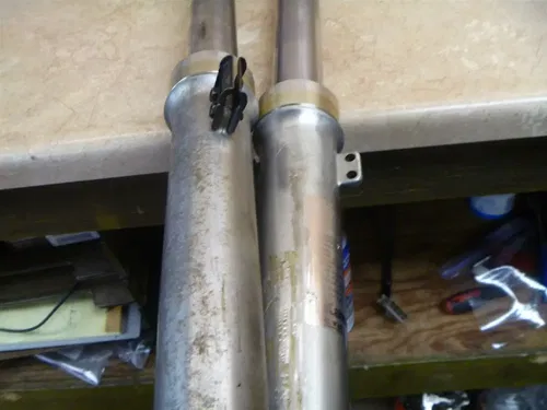 Kawasaki 600 KLR KL600 KLR600 Used Front Forks Pair Set 1985 Vintage KB55