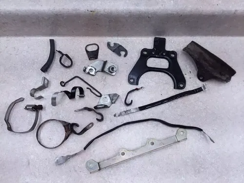 Honda 400 Hawk II CB CB400 CB400T Misc Frame Bracket Hardware Lot 1978 ANX-C