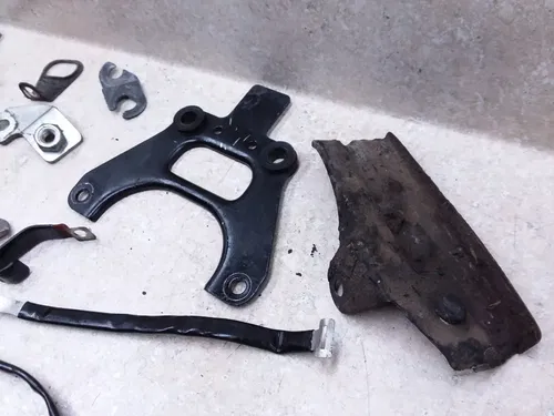 Honda 400 Hawk II CB CB400 CB400T Misc Frame Bracket Hardware Lot 1978 ANX-C