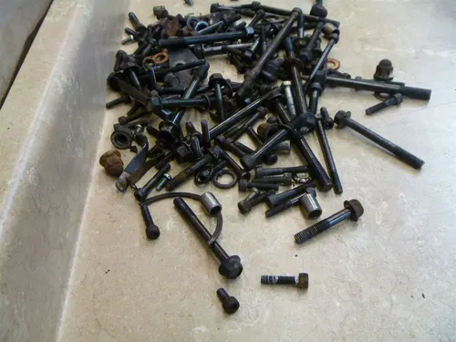 Yamaha 850 XS MIDNIGHT SPEICAL XS850 Used Engine Misc Case Bolts 1981 #SM133