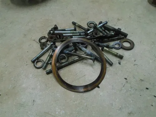 Suzuki 250 TM AHRMA TM250 CHAMPION Used Engine Misc Case Bolts 1974 WD SM264
