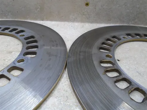 Yamaha 1000 XV VIRAGO XV1000 Used Front Brake Disk Rotor Set 1985 YB160