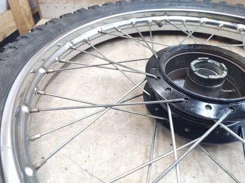 Honda 100 XL XL100-S XL100S Front Wheel Rim BENT 1981 ANX