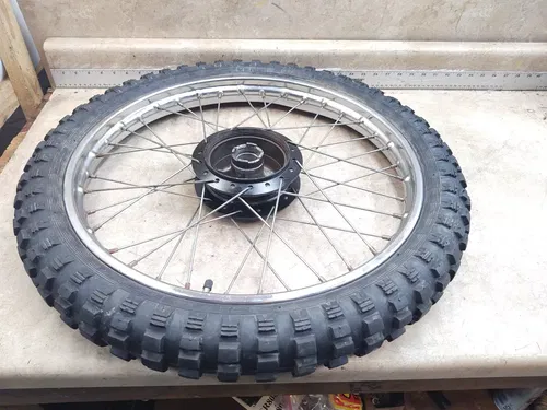 Honda 100 XL XL100-S XL100S Front Wheel Rim BENT 1981 ANX