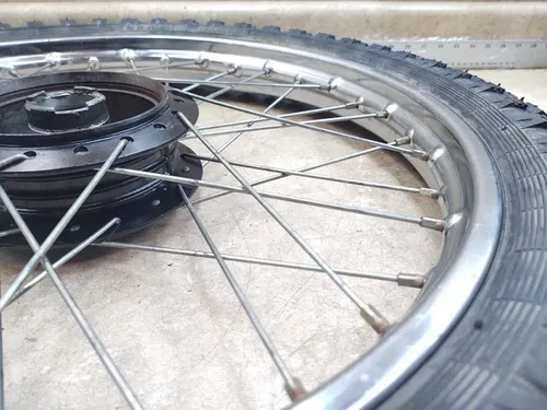 Honda 100 XL XL100-S XL100S Front Wheel Rim BENT 1981 ANX