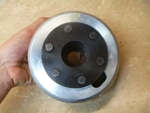 Suzuki 500 SP SP500 Used Engine Flywheel Rotor 1982 SB49