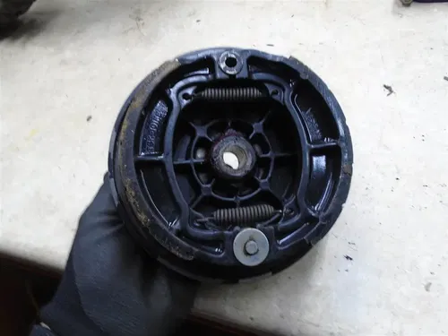Kawasaki 400 KDX KDX400 Front Wheel Brake Plate Frozen 1980 WD KB120