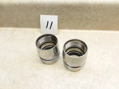 VTG 1970 Suzuki T250-II Hustler Front Fork Outer Tube Nut Pair ANX-B216 #11