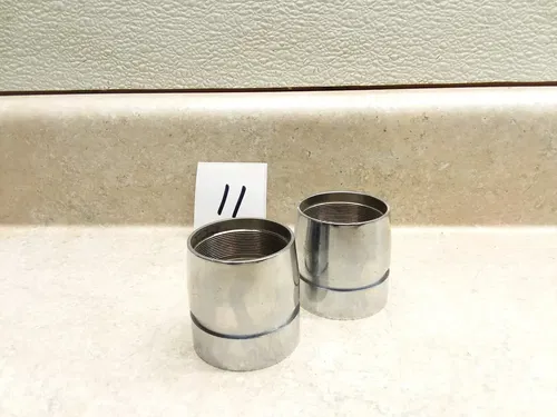 VTG 1970 Suzuki T250-II Hustler Front Fork Outer Tube Nut Pair ANX-B216 #11