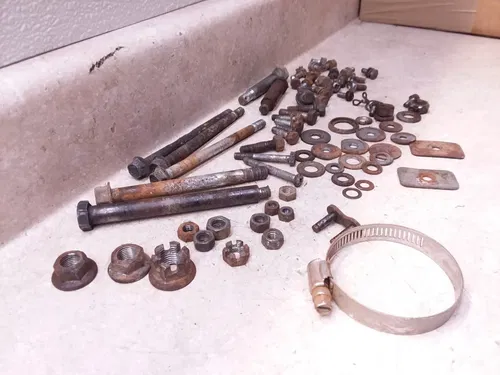 Yamaha 250 DT DT250 Enduro Misc Frame Bolts Hardware Lot Vintage 1978 ANX-C30