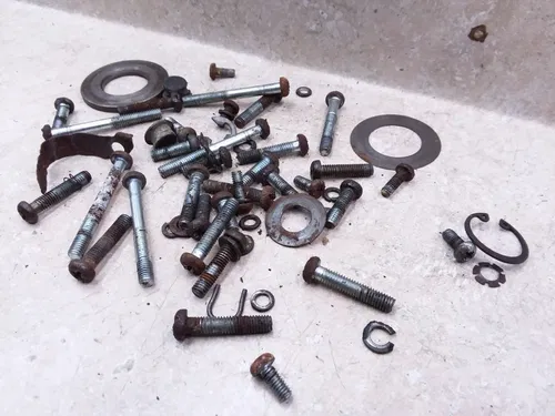 Yamaha 250 YDS3 Big Bear Misc Engine Case Bolts Hardware Lot 1960s YB341 ANX-C25