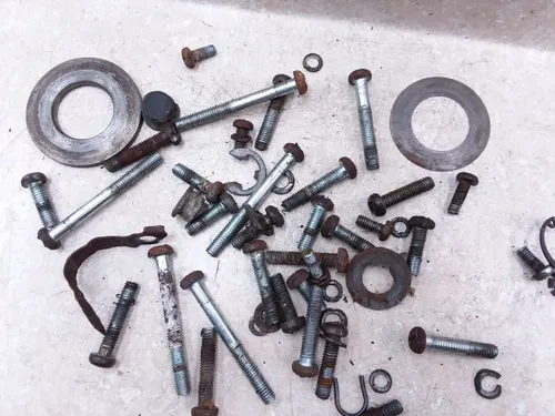 Yamaha 250 YDS3 Big Bear Misc Engine Case Bolts Hardware Lot 1960s YB341 ANX-C25