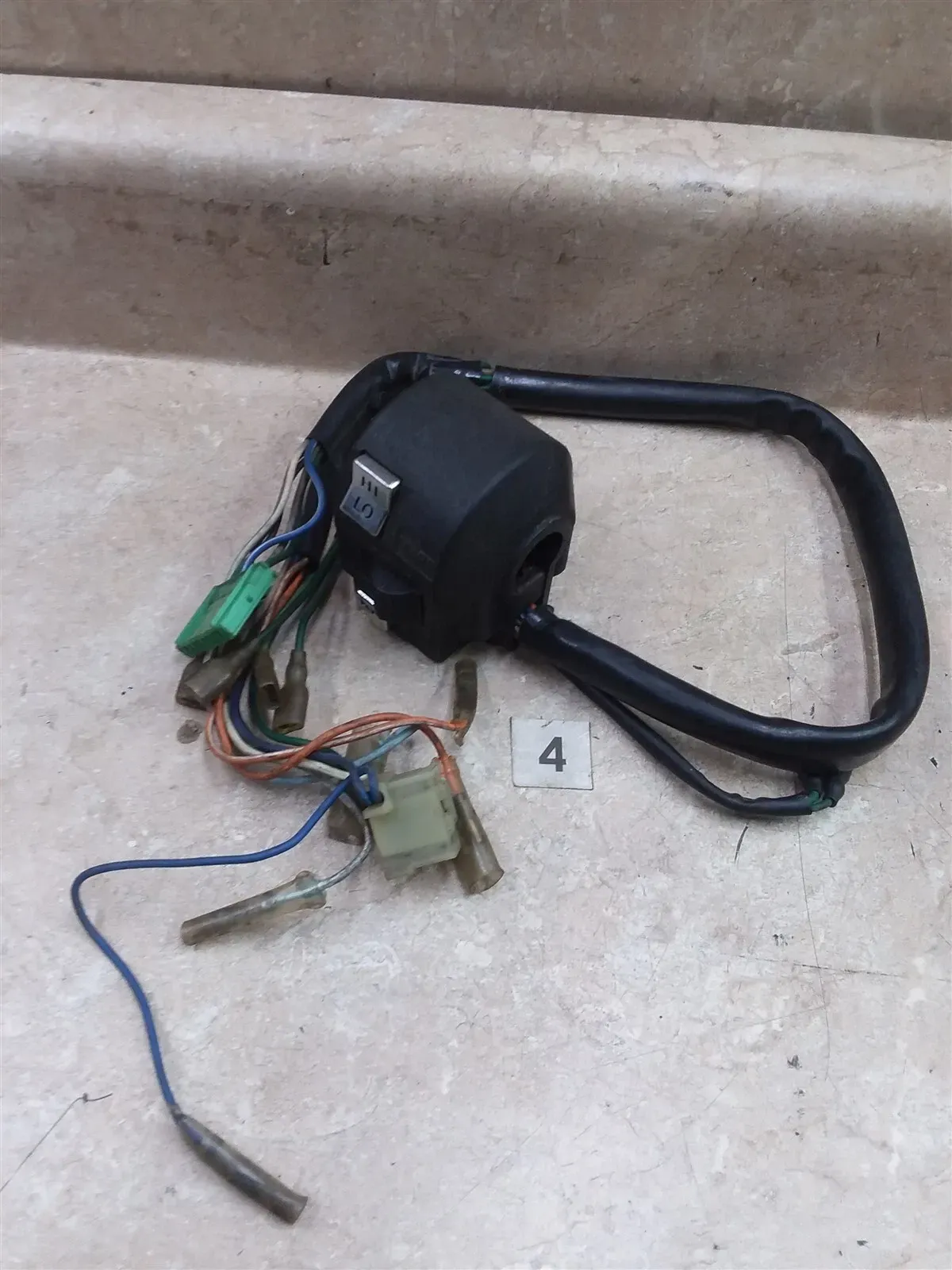 Honda VT750 SHADOW 1983 Left Handlebar Control Switch #4 ANX ARP E9