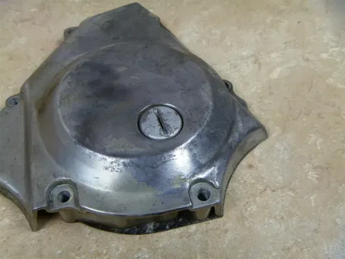 Yamaha 400 XS MAXIM XS400-K Used Engine Left Front Cover 1983 #SM14