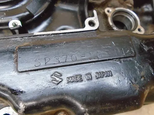 Suzuki 370 SP ENDURO SP370 Used Engine Case Cases Set 1978 SB63
