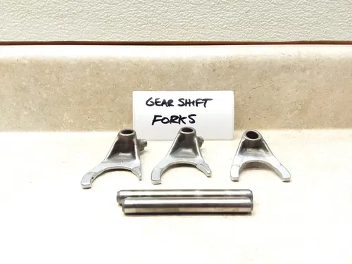 VTG 1986 Yamaha XT 600 XT600 Engine Gear Shift Fork Set & Shafts ANX-C60