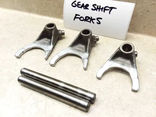 VTG 1986 Yamaha XT 600 XT600 Engine Gear Shift Fork Set & Shafts ANX-C60