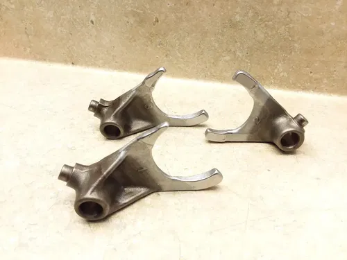 VTG 1986 Yamaha XT 600 XT600 Engine Gear Shift Fork Set & Shafts ANX-C60