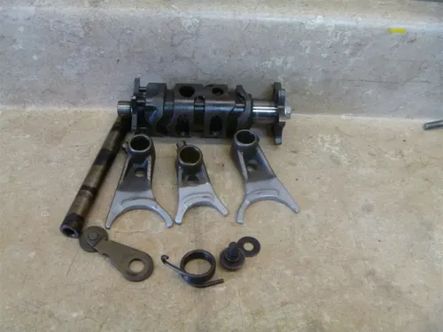 Honda 350 XL XL350-R XL350R 350R Used Engine Shift Drum Forks 1985 HB202