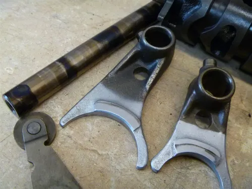 Honda 350 XL XL350-R XL350R 350R Used Engine Shift Drum Forks 1985 HB202