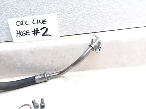 VTG 1982 Yamaha XT550 XT 550 Oil Line Hose #2 PJ-16