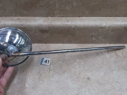 BATES NOS Unused 14" Mirror Triumph Harley 1950s 1960s ARP #41 ANX E9