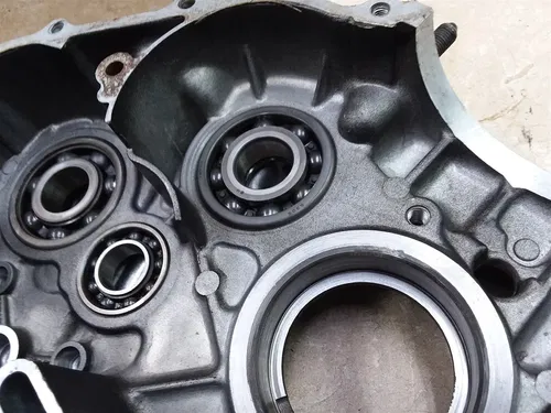 Yamaha 600 TT600 Engine LEFT Crankcase 1984 ANX B213
