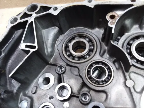 Yamaha 600 TT600 Engine LEFT Crankcase 1984 ANX B213