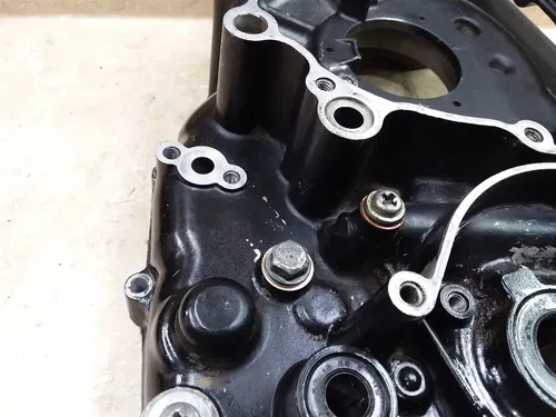 Yamaha 600 TT600 Engine LEFT Crankcase 1984 ANX B213