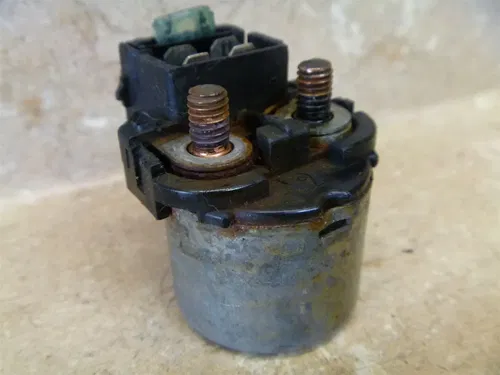 Kawasaki 220 KLF BAYOU KLF220-A1 Used Starter Solenoid 1988 #KB23