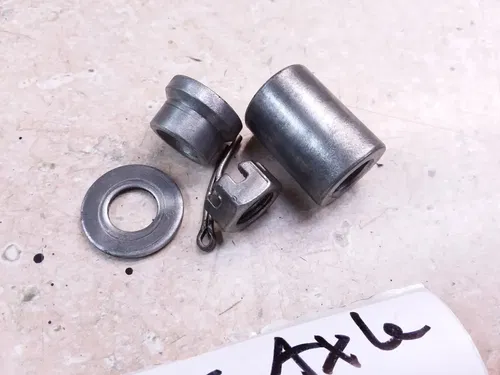 Kawasaki 100 KM100 Rear Wheel Axle Collar Spacer Nut Hardware Lot 1981 ANX-C52