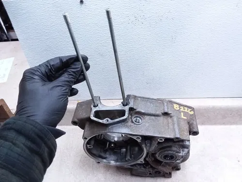 Honda 125 XL XL125 Engine Left Crank Case 1977 ANX-B226