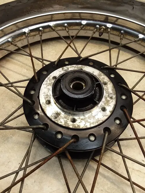 Kawasaki Z1 900 Early Rare DATE CODE 2G 303 Front Wheel Rim 1972 1973 ANXC34