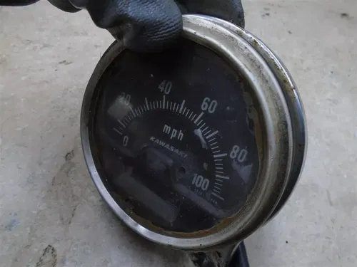 Kawasaki 175 F3 BUSHWACKER Damaged Speedometer 1968 KB135 GP