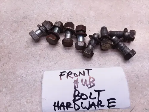 Kawasaki 75 KV KV75 Front Wheel Hub Bolt Hardware Lot Vintage 1977 ANX-C53
