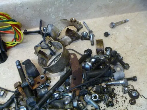 Honda 800 VT SHADOW VT800 Used Misc Frame Hardware 1988 HB170