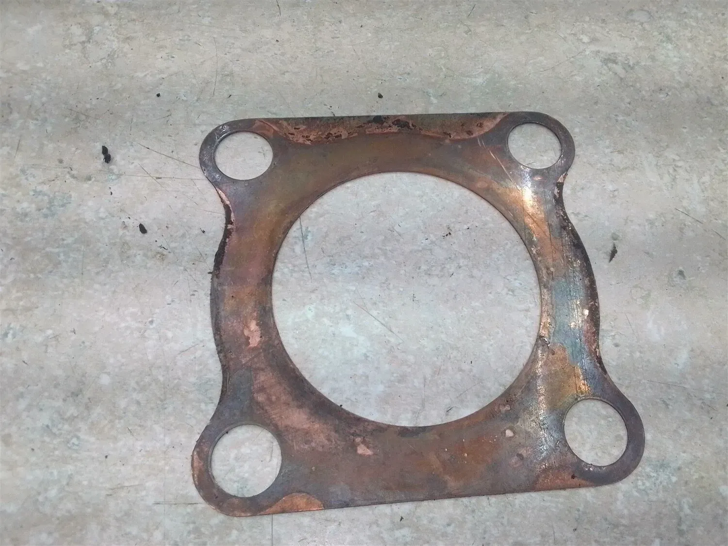 Kawasaki 125 KX KX125 Engine Metal Head Gasket 1976 B-124 ANX