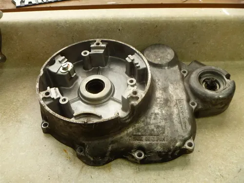 Yamaha 750 XS SPECIAL XS750 Used Engine Left Stator Base Cover 1979 SM197