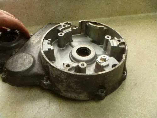 Yamaha 750 XS SPECIAL XS750 Used Engine Left Stator Base Cover 1979 SM197