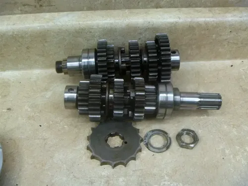Kawasaki 400 KZ KZ400-D Used Engine Transmission Assembly 1974 SM208