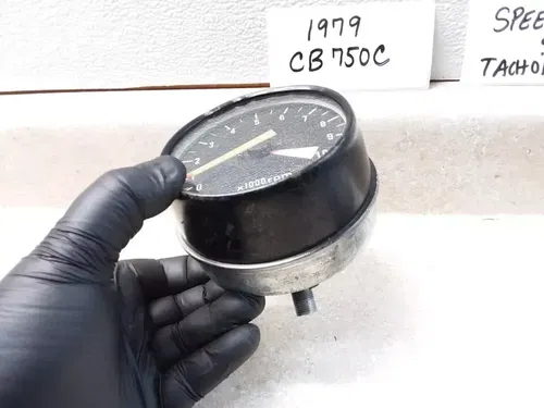 VTG 1979 Honda CB750 Custom CB750C Speedometer & Tachometer Gauge Pair PJ-7
