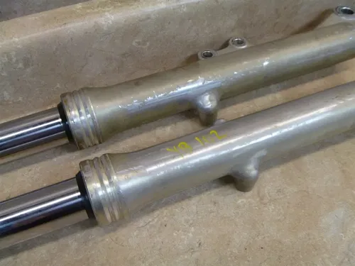 Yamaha 550 XZ VISION XZ550 Used Front Forks Pair Set 1982 YB102