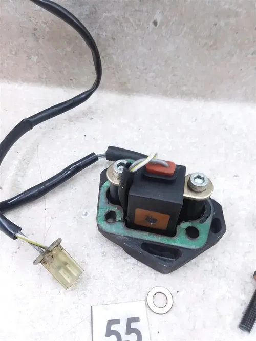 Honda CBR1100-XX CBR1100XX Blackbird Engine Exhaust Sensor 2000 #55 ANX B154