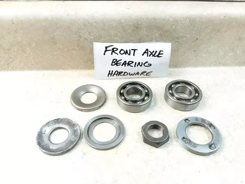 VTG 1971 Triumph Trophy 500 T100-C Front Axle Nut Collar Bearing Hardware PJ-9