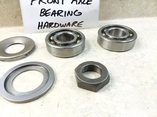 VTG 1971 Triumph Trophy 500 T100-C Front Axle Nut Collar Bearing Hardware PJ-9
