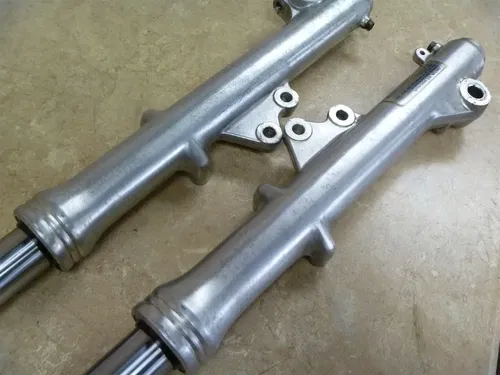 Yamaha 920 VIRAGO XV920-J XV 920 Used Front Forks Pair Set 1982 #YB11