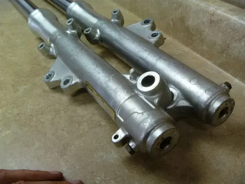 Yamaha 920 VIRAGO XV920-J XV 920 Used Front Forks Pair Set 1982 #YB11
