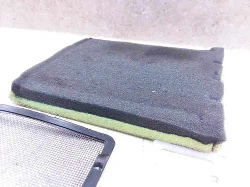 Yamaha 225 XT XT225 Inner Air Box Filter Screen & Support Plate 2003 ANX-C45